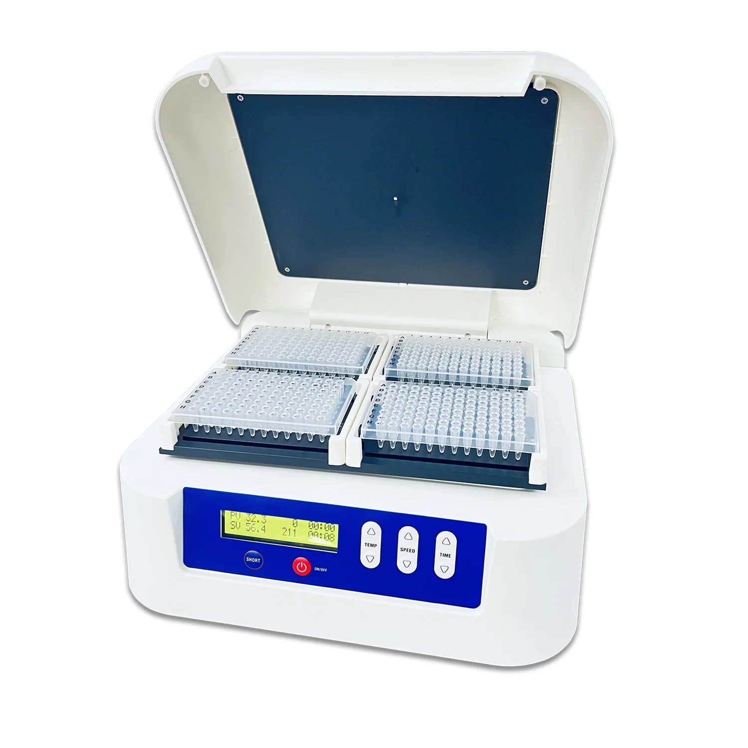 

IKEME Laboratory Microplate Thermo Shaker Incubator Heating and shaking Cell Culture Plate Automatic Microplate Shaker Incubator