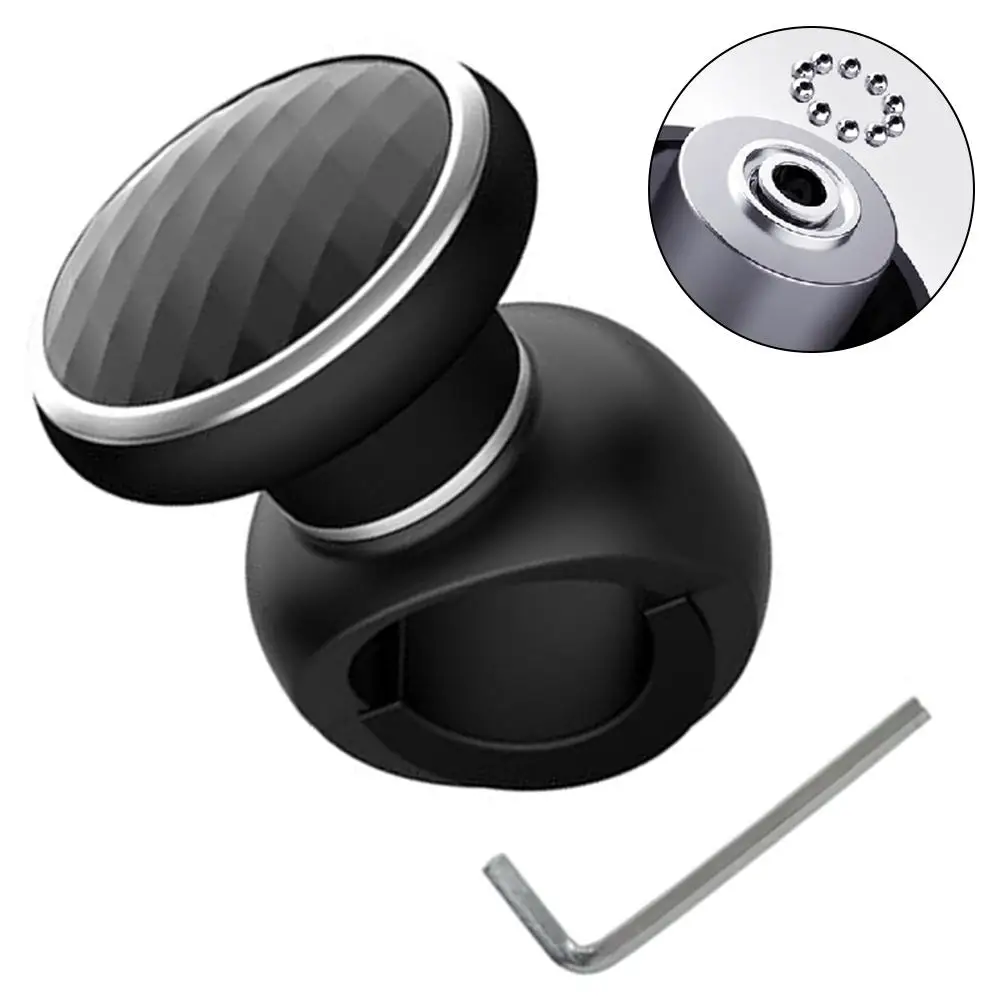 Car 360 Steering Wheel Knob Ball Auto Spinner Knob Car Steeringbooster Silicone Power Steering Handle Ball Booster Strengthener