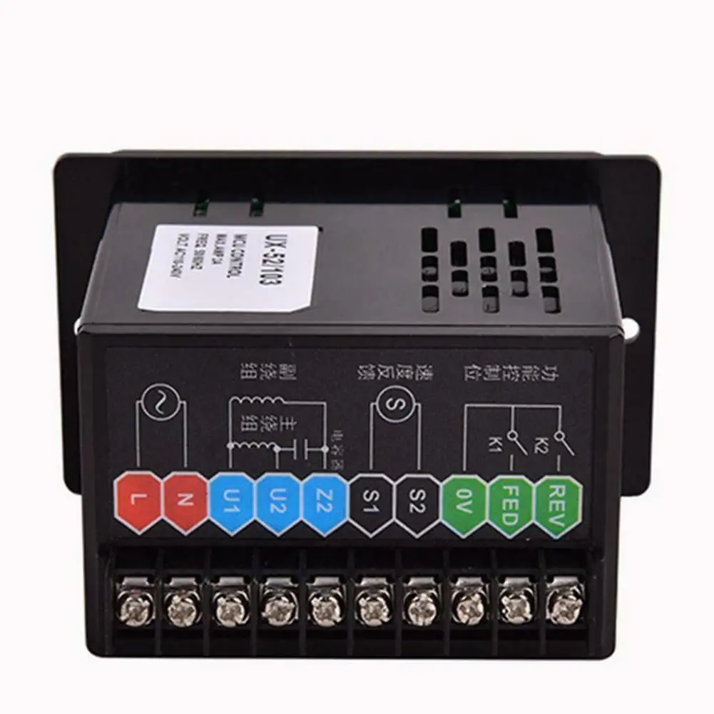 AC 220V Motor Governor, Variable Speed Controller Motor with Display Rate Switch for Precise Regulation and Stable Performance