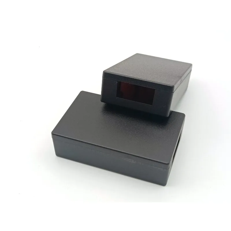 Car navigation power cord protocol box, car audio controller plastic shell, electronic red transparent plastic box