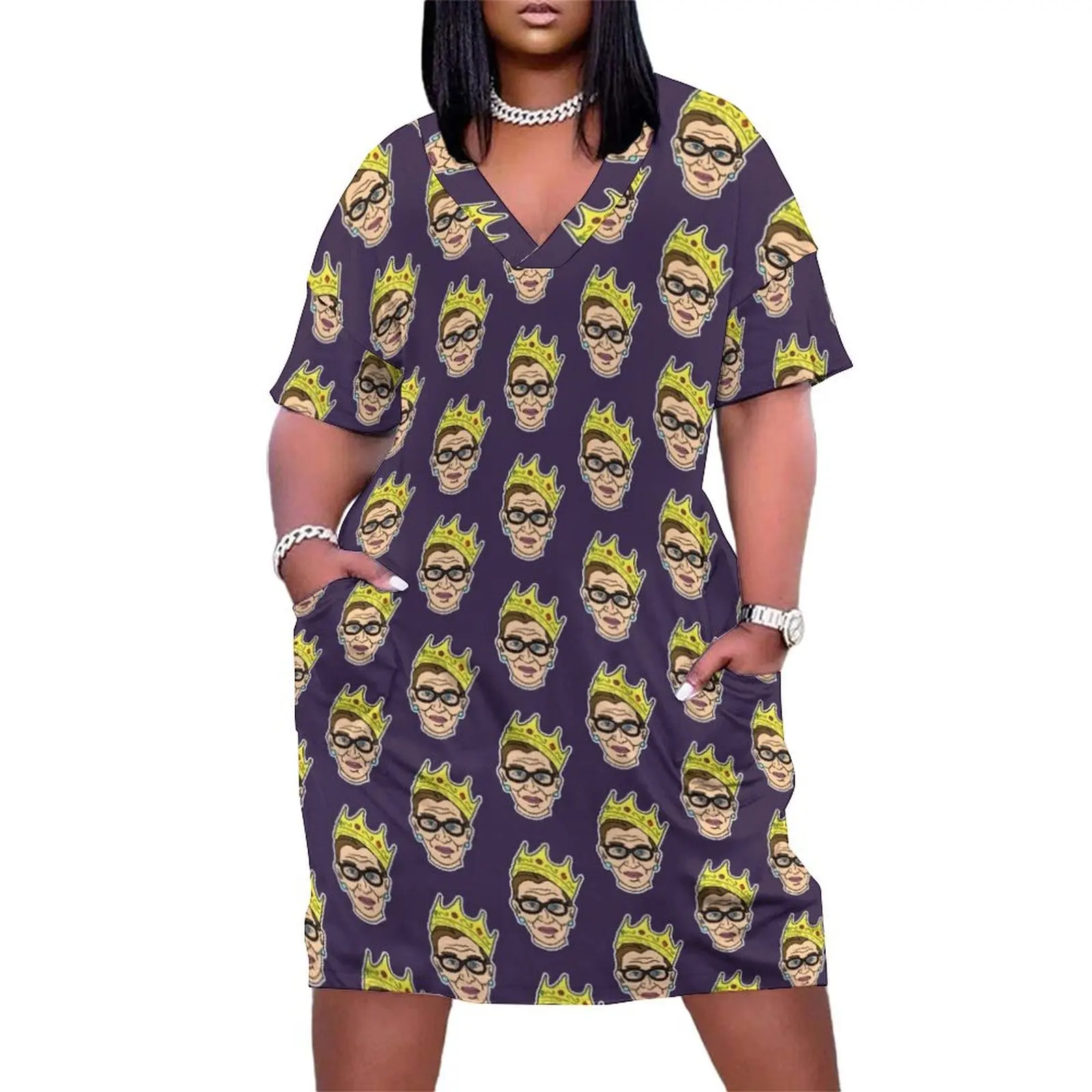 

She's Notorious Loose Pocket Dress Elegant gowns festival outfit women womens dress