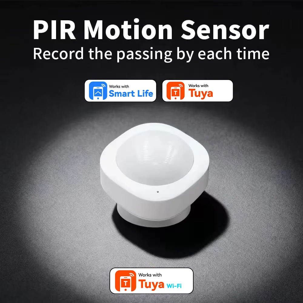 

Датчик движения Tuya WIFI PIR, интеллектуальный детектор присутствия человека, инфракрасный радар, охранная сигнализация для приложения Smart Life, дистанционное управление