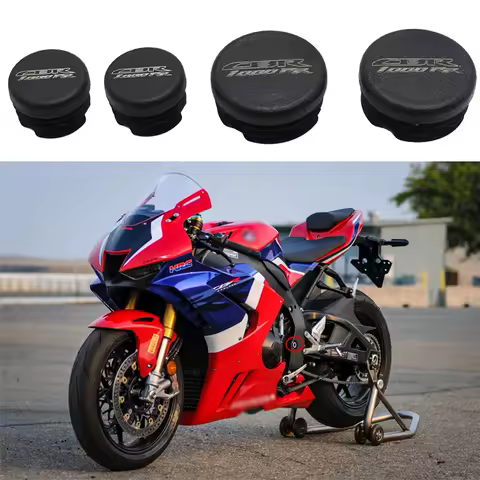 4PCS Chassis Plugs For HONDA CBR1000RR CBR1000 CBR 1000RR CBR1000 2021 2022 2023 Motorcycle Frame Hole Cover Caps Plug Frame Cap