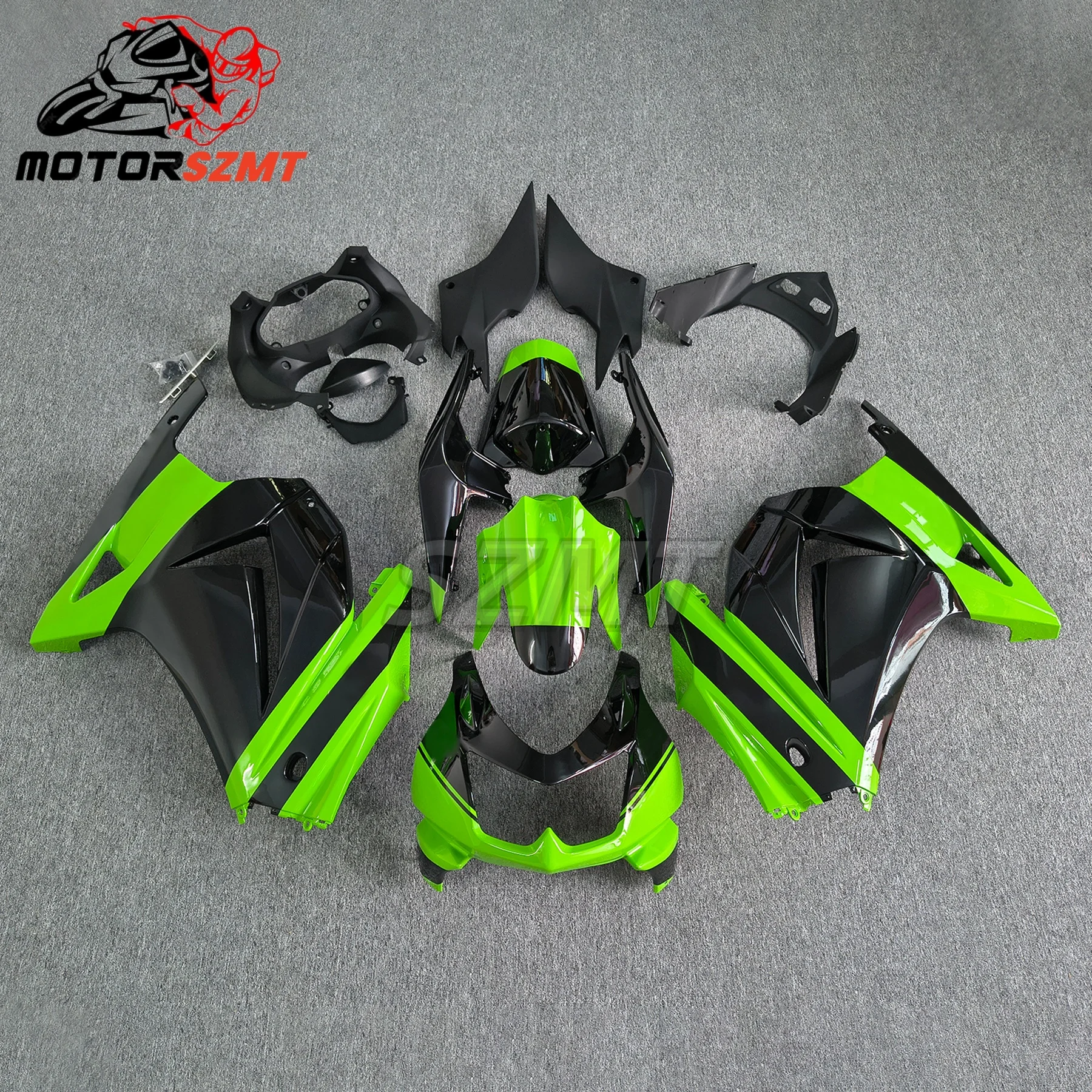 2008-2012 Injectie ABS Motorfiets Voor KAWASAKI Ninja250 ZX250 EX250 2008-2012 Volledige Kuip Kit