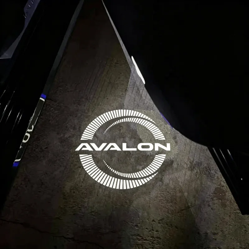 2 Stück LED-Autotür-Willkommenslichter, Ghost Shadow Courtesy Lamp Projektor Zubehör für AVALON 2005-2023 2018 2019 2020 2021 2022 – Detail 1