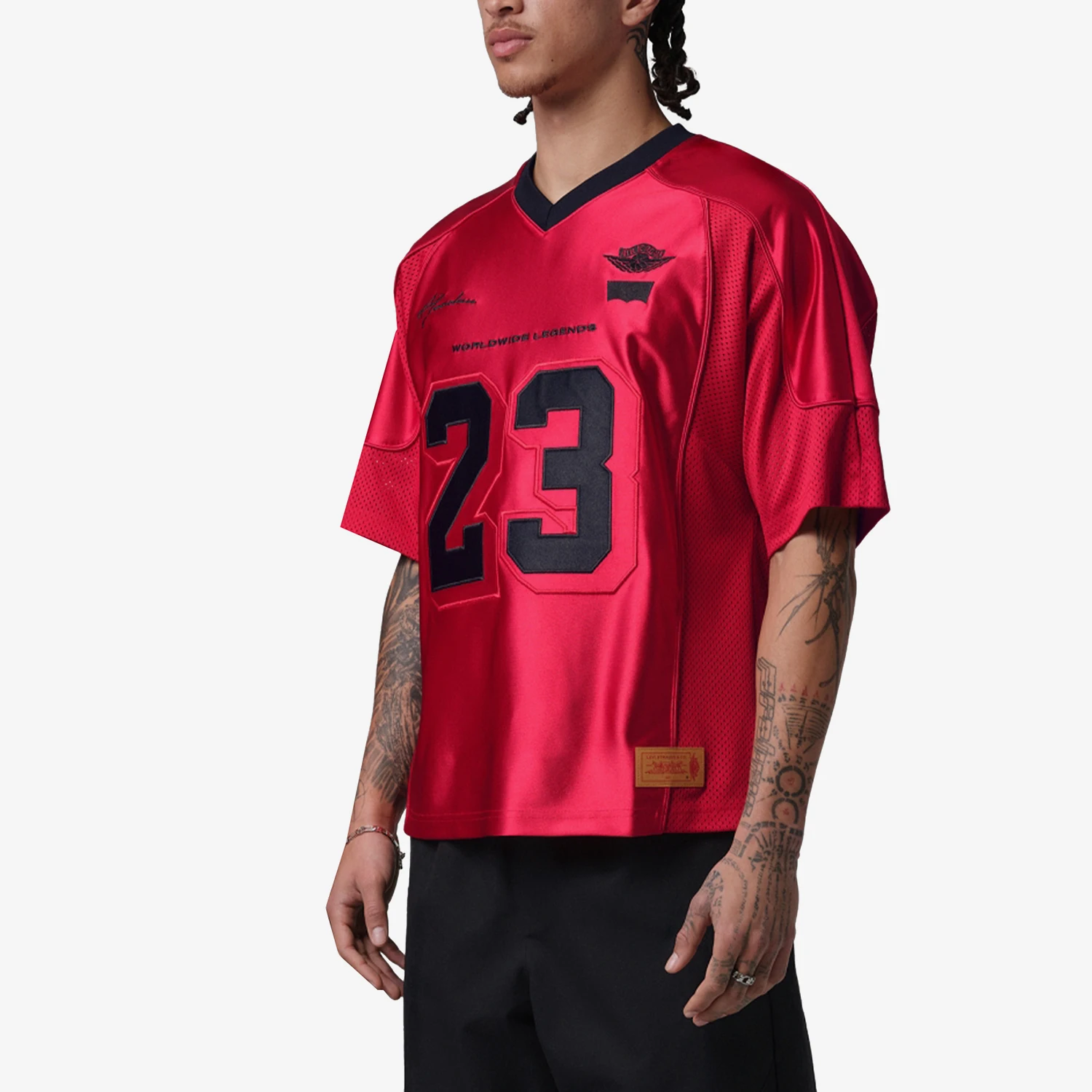 Nike genuine JORDANAir embroidered size 23 jersey short sleeved V-neck jersey IM6733-657