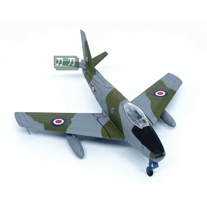 ATLAS 1/100 Scale French F-86 F86 Sabre Fighter Aircraft G-X8931 Die-cast Alloy Aircraft Model Collectible Decorative