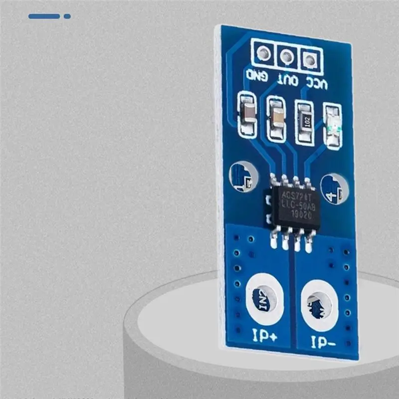 [A92Z!NEW】 High Accuracy 50A ACS724 Hall Effect Current Sensor Module For AC/DC Measurement In For DIY Electronics And Robotics