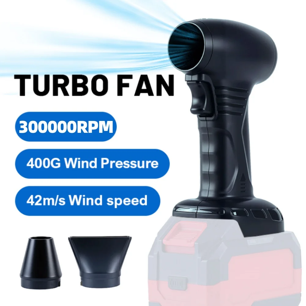 

Super Power Turbo Fan thrust 400g Brushless Cordless Electric Air Blower Turbo Jet Fan For Makita 18V-21V Battery(NO Battery)