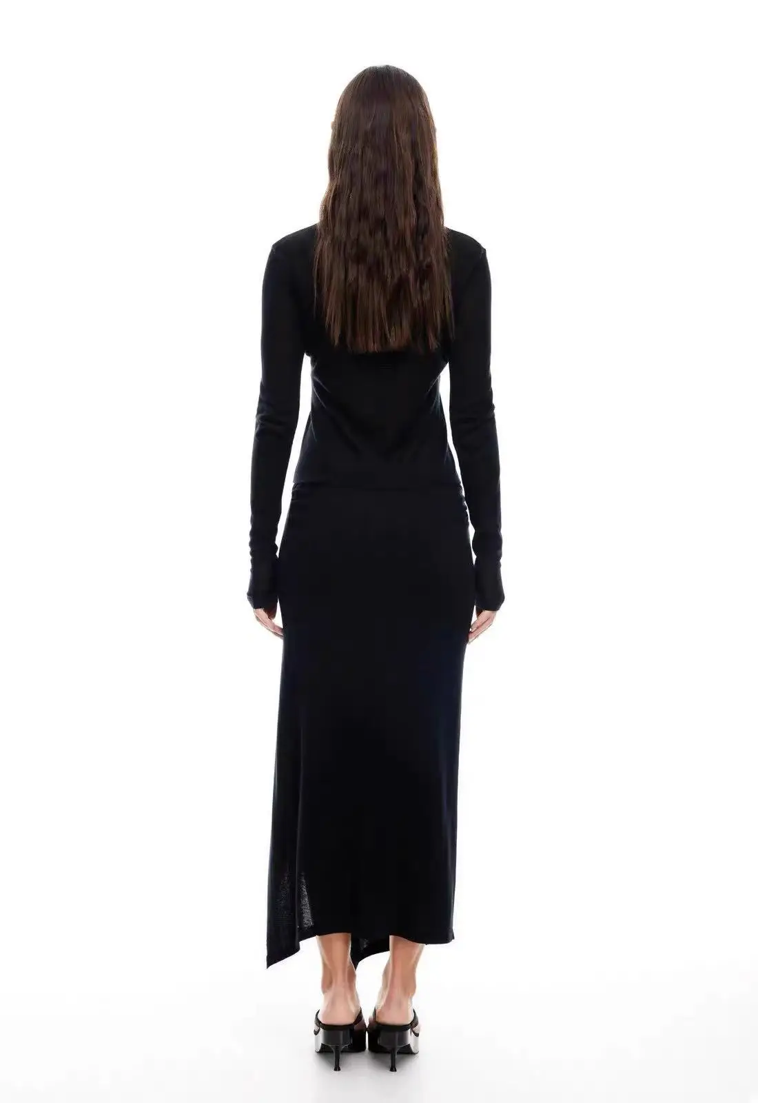 Lioness 2025 nouvelle jupe fendue taille haute pour femmes Sexy, pure et sensuelle, haut de gamme