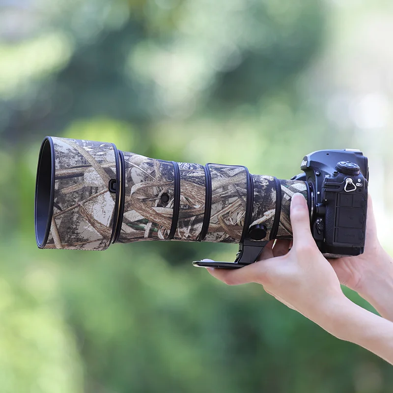 CHASING BIRDS camouflage lens coat for NIKON AF-S 500 mm F5.6 E PF waterproof and rainproof lens protective cover 556 lens cover