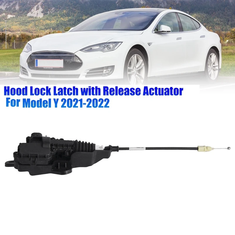 1614055-00-A Hood Actuator Release Cable For Tesla Model 3 Y 2021-2023 1500397-00-E 1500398 Front Hood Latch Lock Actuator