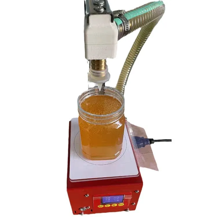 Honey filling machine Viscous liquid food numerical control weighing quantitative packaging machine