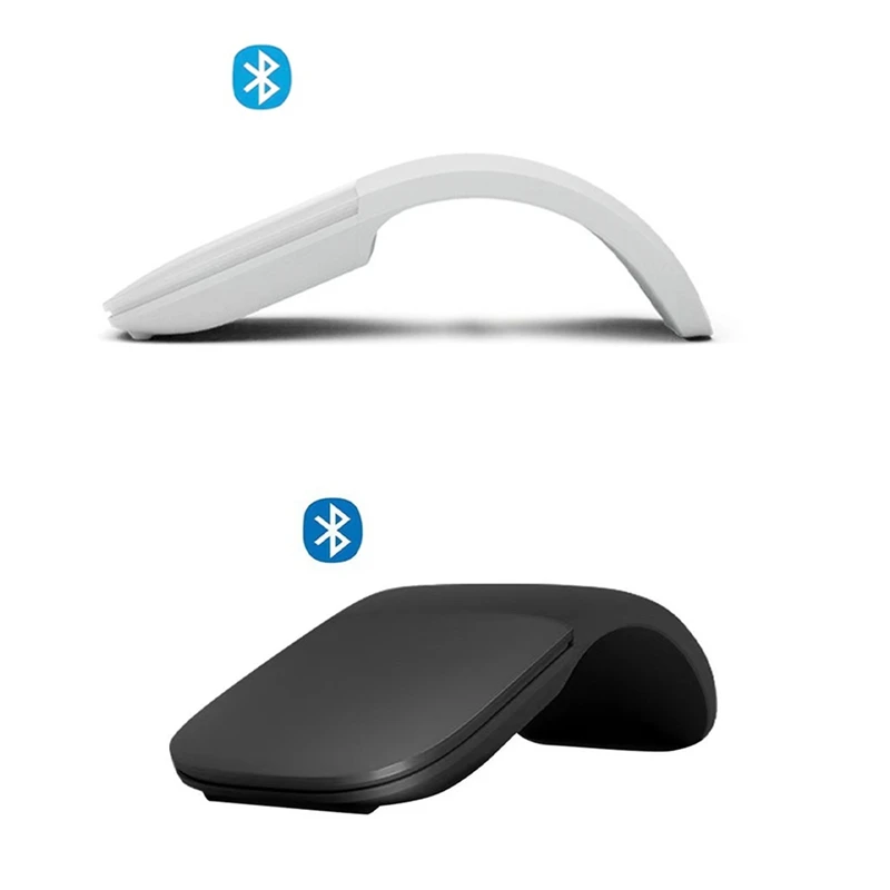 Bluetooth 4.0 Touch Mouse - Soft Folding Mice Silent Office For PC Laptop