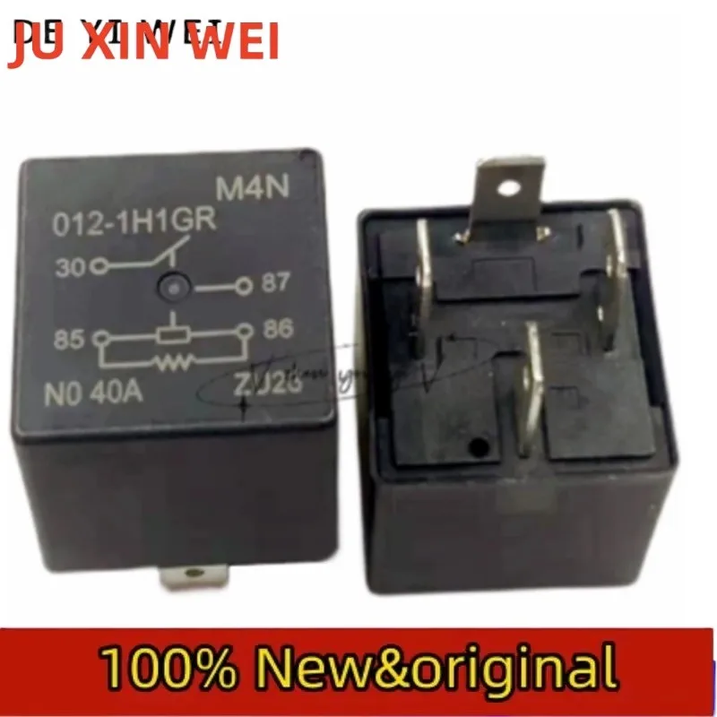 2 шт., 100% новые автомобильные реле PLID M4N 012-1H1GR, 12VDC, 4-контактные, 40A, DC12, 24VDC