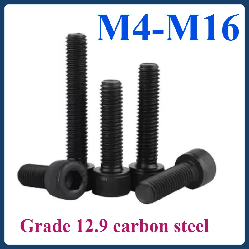 

12.9-level reverse hexagonal screw left bolt reverse wire cylindrical head screw M4 M5 M6 M8 M10 M12 M16