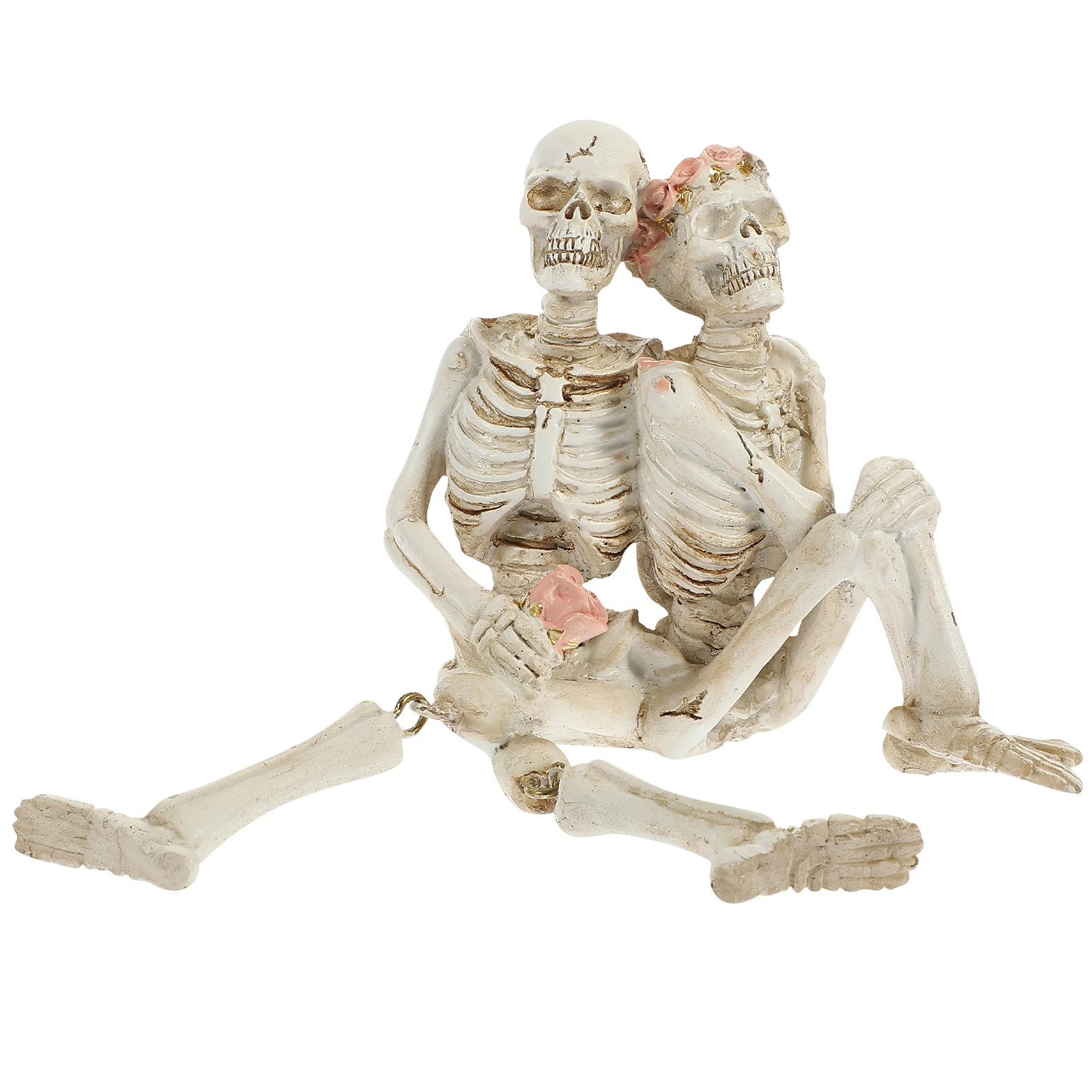 

Figurines Skull Ornaments Mysterious Skeletons Decorative Miniature Small Decoration