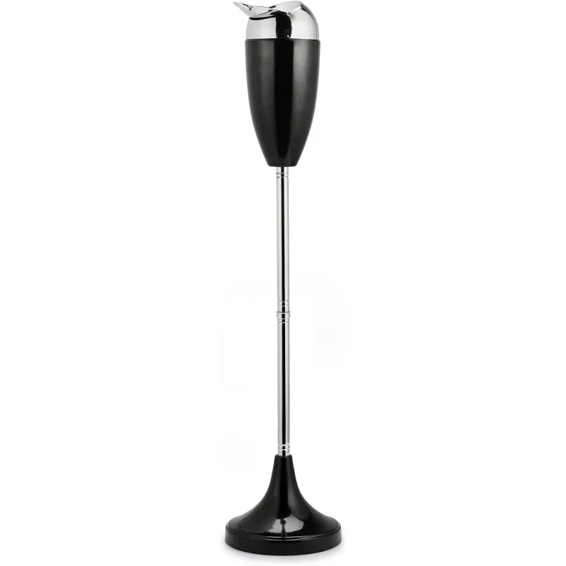 

Регулируемая пепельница для использования в помещении и на открытом воздухе, напольная пепельница с крышкой, домашняя пепельница для патио, сигареты, ветрозащитная пепельница для удаления пепла