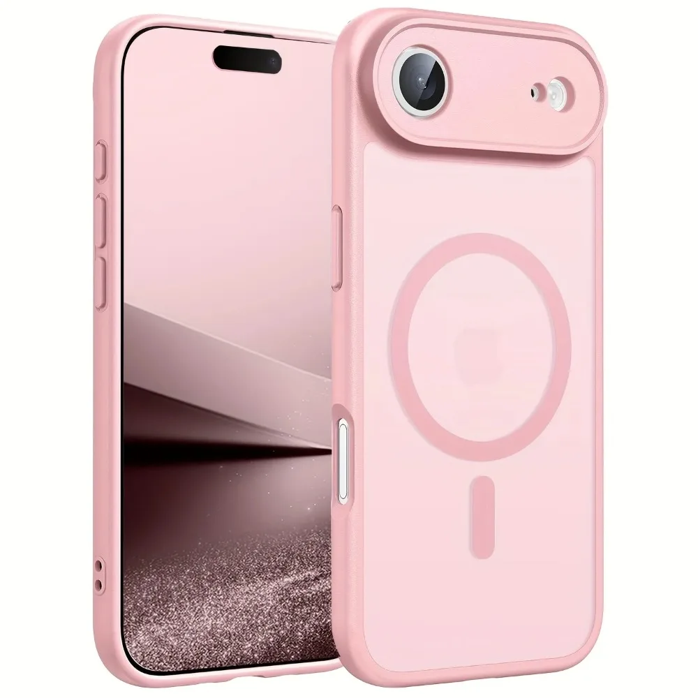 Luxuriöse Magnetische Matte Durchsichtige Hülle für iPhone 17 18 16 15 14 Plus 13 12 11 Pro Max für Magsafe Kabelloses Ladegerät Hartschale – Detail 11
