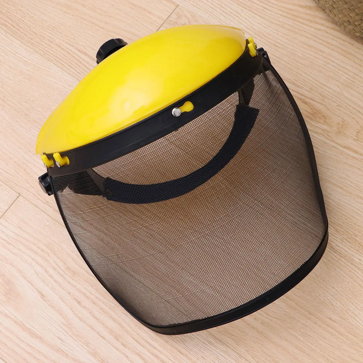 Wire Mesh Safety Face Shield Adjustable Harness Sweatband Forestry Chainsaw Brush Cutter Protective Visor view 6
