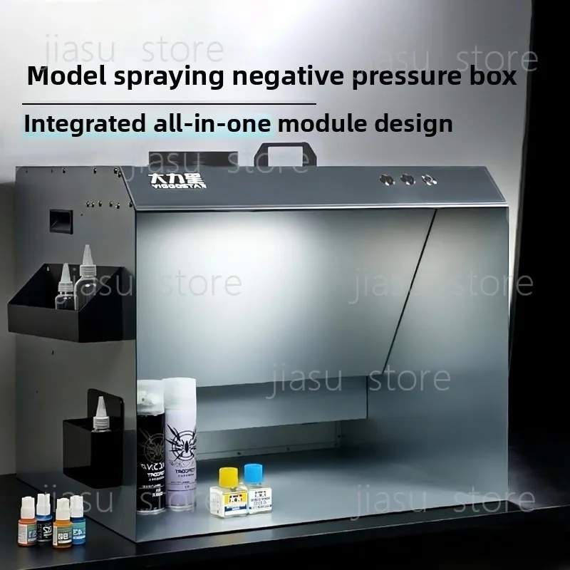 

Negative Pressure Spraying Box Exhaust Box Model Spray Paint Box Ventilation Model Workbench