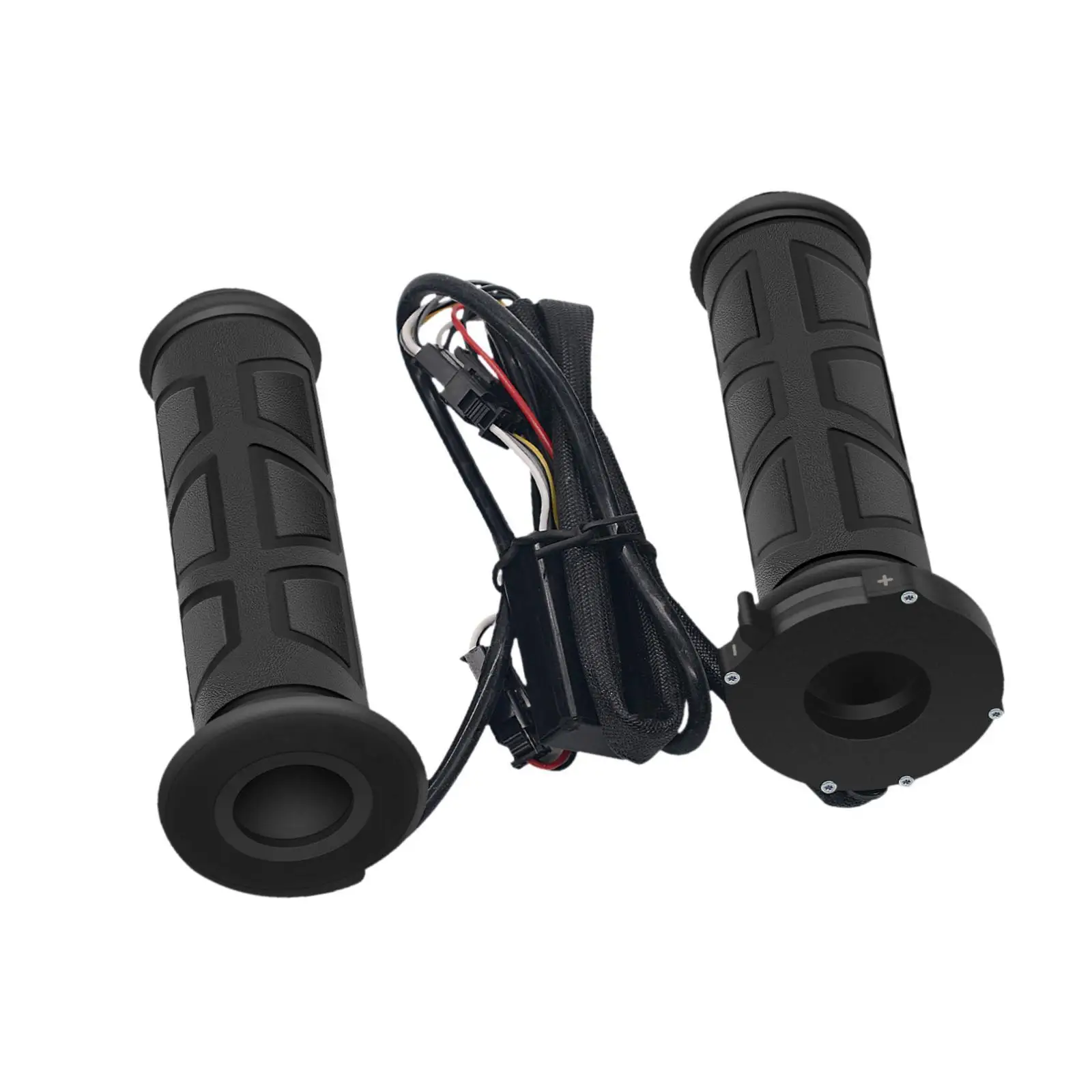 

Электрические подогреваемые ручки руля 22 мм, водонепроницаемые, универсальные, для мотоциклов, квадроциклов, велосипедов, аксессуары для подогрева рук