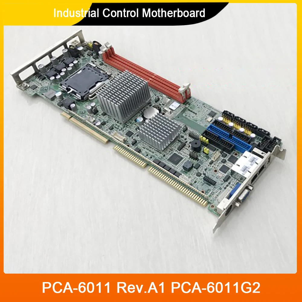 Dispositivo Motherboard com CPU Controle Industrial, PCA-6011G2, PCA-6011 Rev.A1