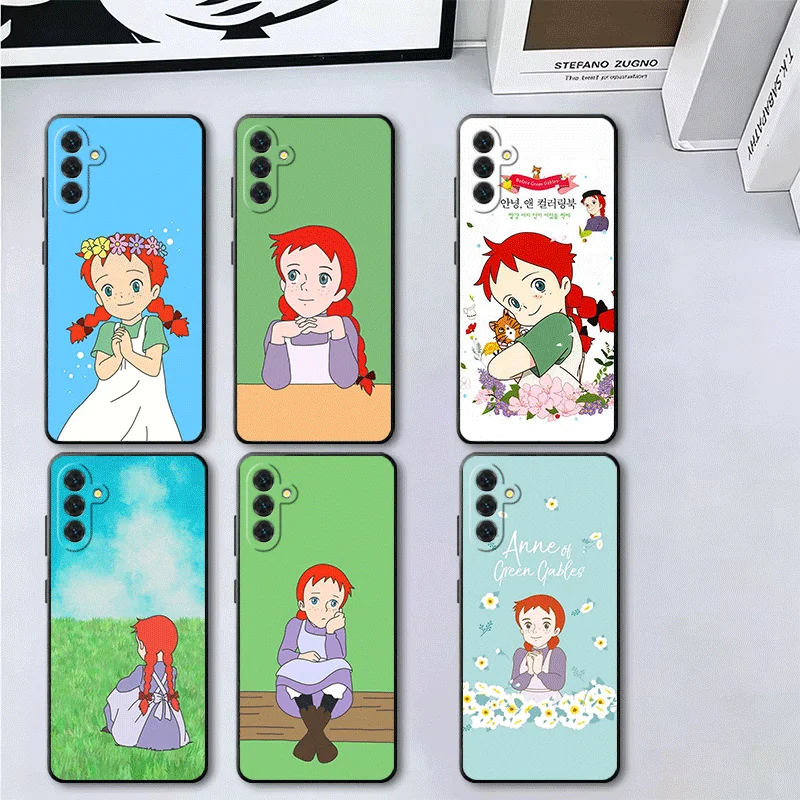 Anne Of Green Gables Shirley Soft Phone Case for Samsung A17 A37 A57 A16 A26 A36 A56 A15 A25 A35 A55 A14 A24 A34 A54 A13 A23 A33