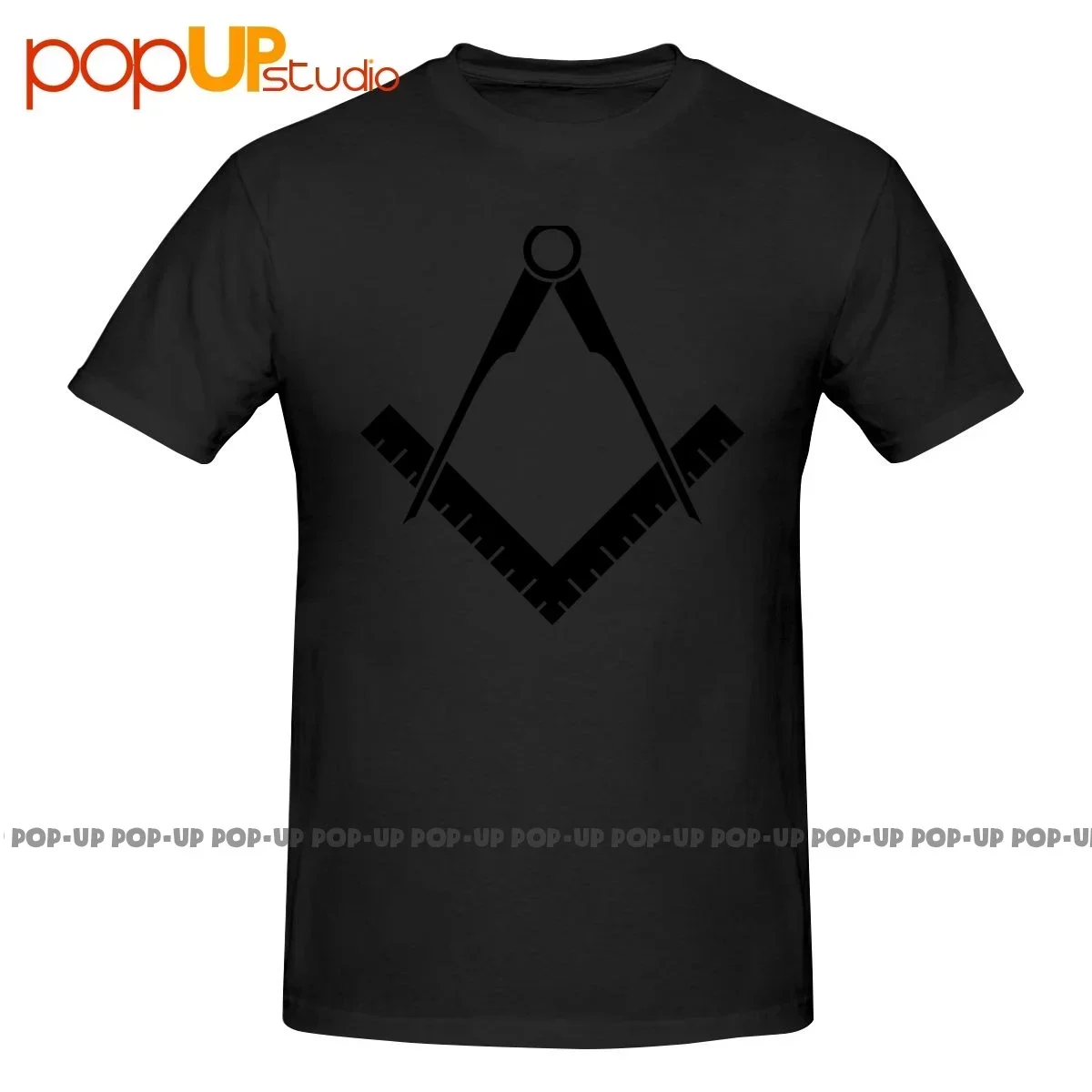 Masonic Freemasonry Square Compass Symbol Lodge Rite Freemason Shirt T-shirt Tee Gift Best Seller