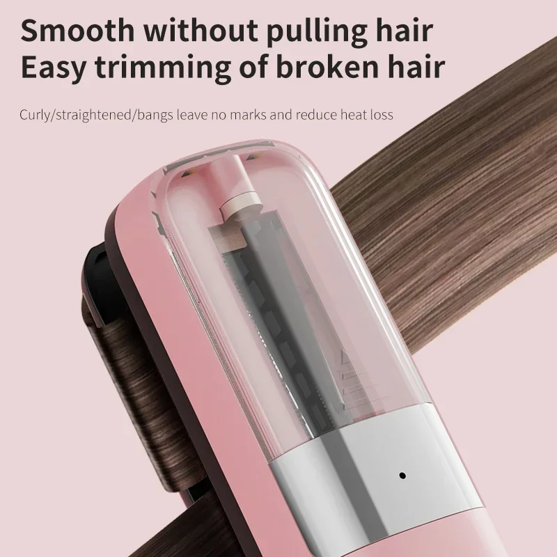 Haarenden-Trimmer, Split-Entferner, trocken, beschädigt, spröde, professionelle automatische Trim-Split-Trimmer für Frauen, kabellose Haarschneidemaschine