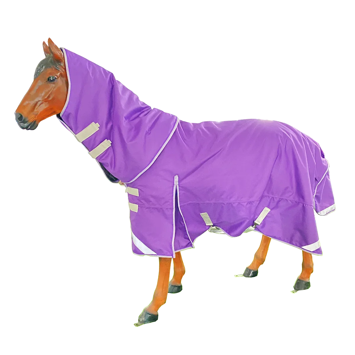 Wholesale RTS Breathable Horse Cotton Sheet Popular Equestrian 1200D Winter Waterproof Horse Rugs