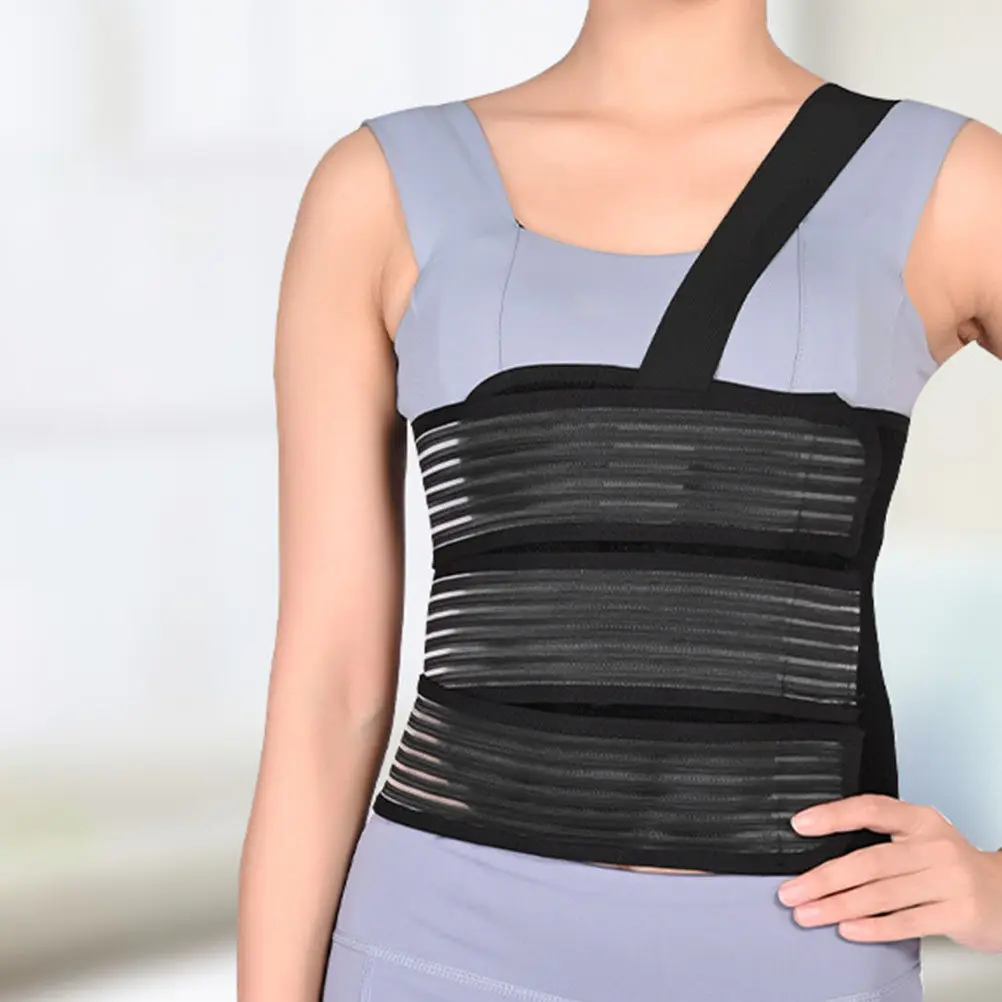 Rib Chest Support Brace High Quality Adjustable Strap Durable Practical Comfortable Protective Vest for Recovery