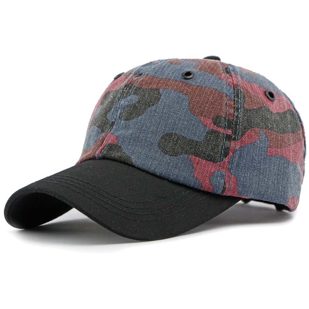 

HT4350 New Spring Summer Baseball Cap Camouflage Caps for Men Women Male Female Adjustable Snapback Baseball Hat Cotton Sun Cap