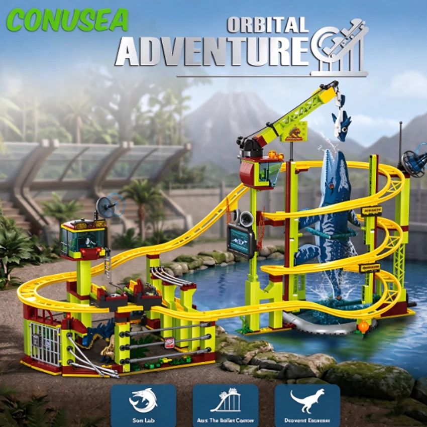 1061-pieces-jeu-de-construction-de-montagnes-russes-orbital-adventure-mosasaurus-jouets-educatifs-jouets-de-train-pour-enfants-cadeau-d'anniversaire