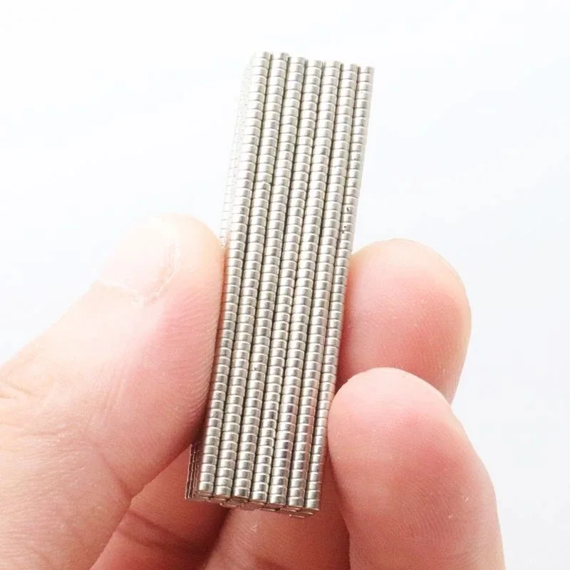 Super Strong Round Magnet 1X0.5/1x1/1x1.5/1x2/1x3/1x5/2x1/2x1.5/2x2/2x3/2x4/2x5 mm Powerful Neodymium Permanent NdFeB Magnets