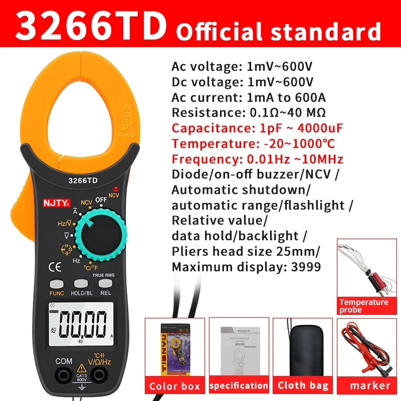 Digital Clamp Meter…