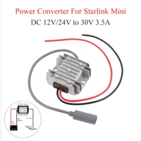 1 Uds para Starlink MINI 12/24V a 30V 3.5A DC convertidor de potencia con enchufe hembra conector hembra Starlink 25cm