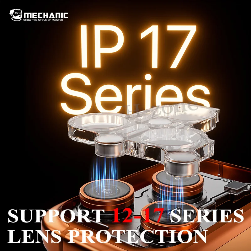 

MECHANIC CP23 for IPhone Rear Camera Lens Anti Dust Magnetic Protector Cover for IPhone 12 13 14 15 16 Repair Tool CP23