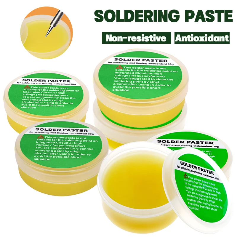 

Professional Solder Paste Flux Rosin Paste Soldering Flux for Electronics No Clean Flux for Soldering Electronic Circuit Boards