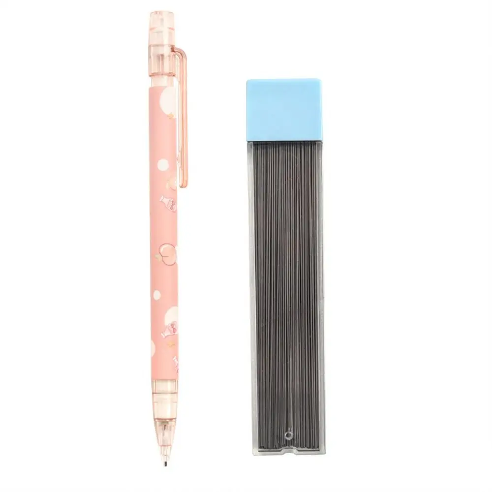 

Writing Tool 0.5mm Mechanical Pencil Animals Peach Automatic Pencils Cartoon Cute Press Pen School Supplies