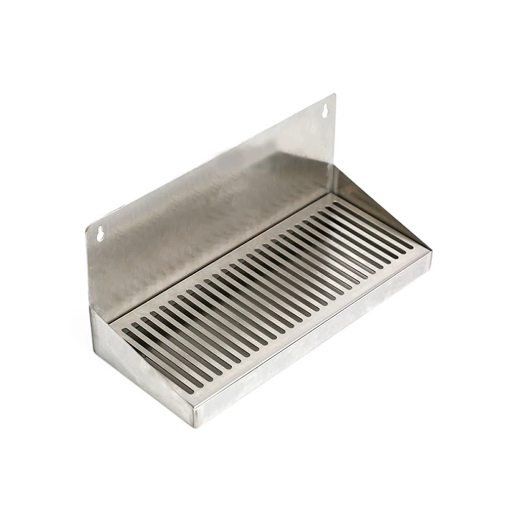 KegLand Drip Tray Stainless Steel, NO Drain Tube, 16\