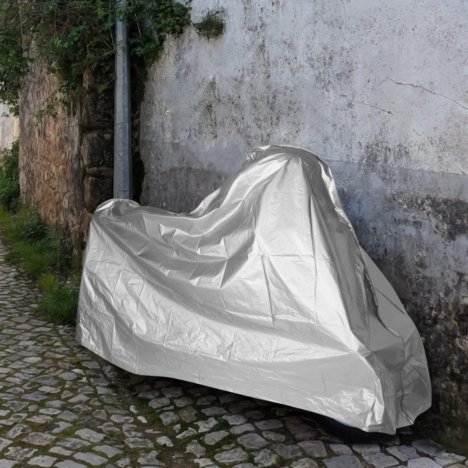 

Защитный чехол S/M/L/XL серебристого цвета, водонепроницаемый, для велосипедов, мотоциклов, электромобилей, уличный чехол для автомобиля