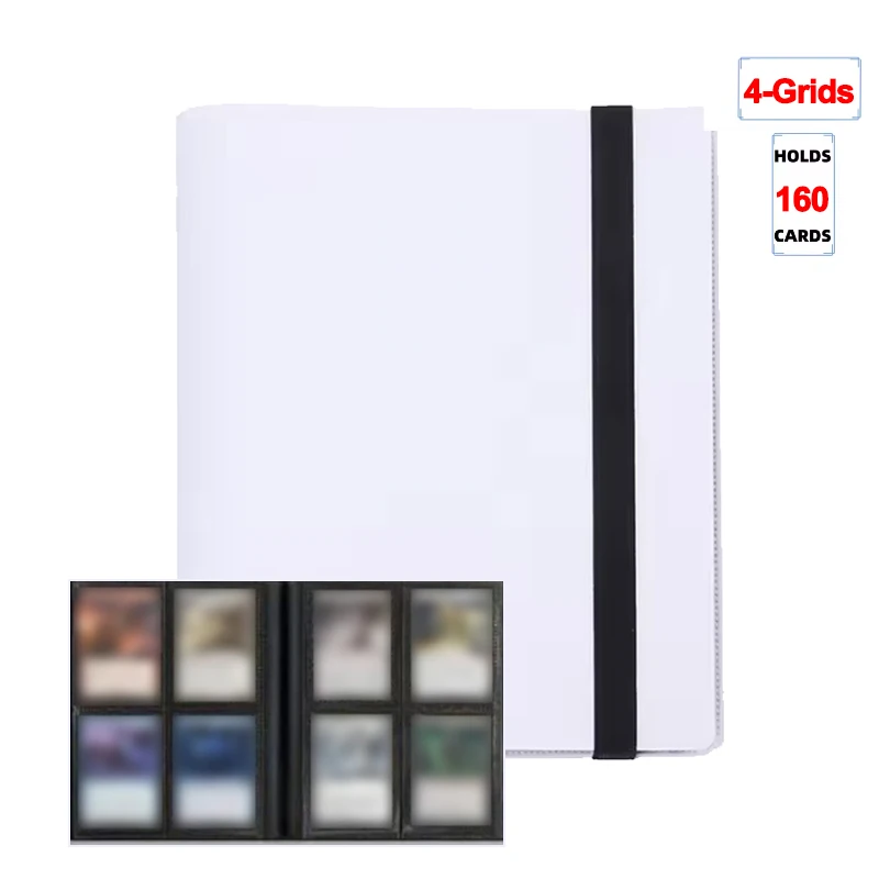 

160/360/480 Cards Capacity Pocket Holder Binders Albums For Game Card Book Sleeve Holder PP Cover Ideal For Basketball Cards NEW