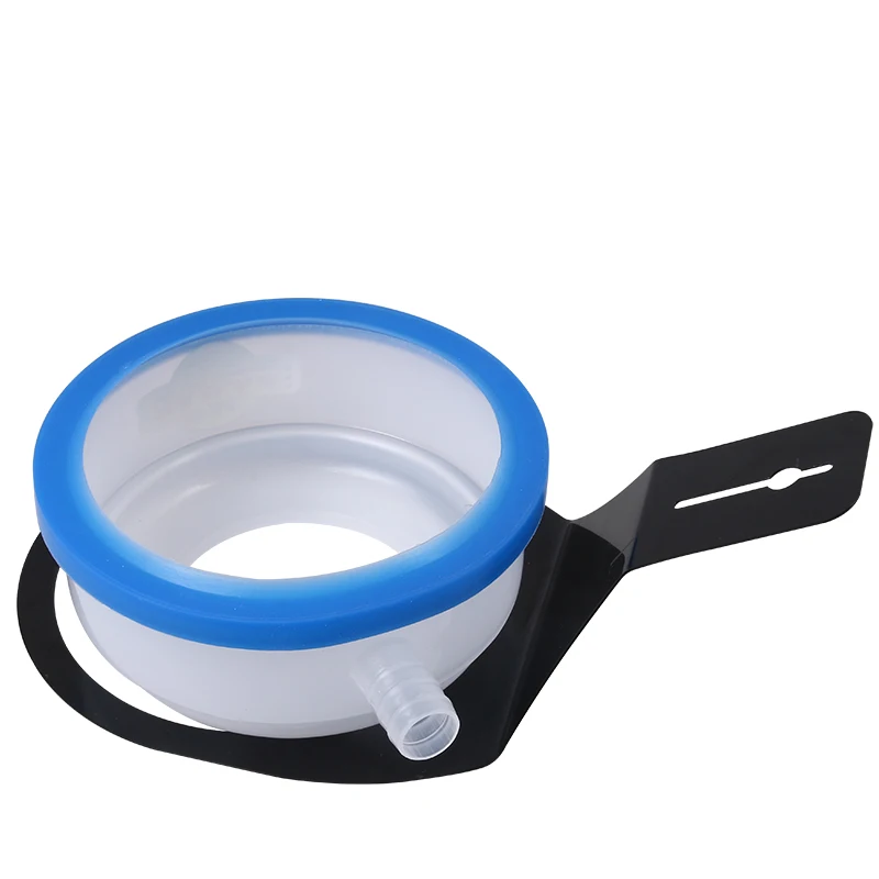 Wet Drilling Dust Cover for 20-80mm Drilling, Wall Drilling Dust Collection, Manganese Steel Sheet, 2 Meters Water Pipe