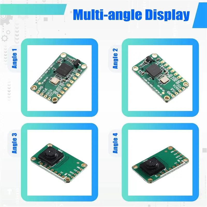 【A17Z】For RC FPV Drone Compatible Optical Flow W Module 2-In-1 Distance-Measuring 50Hz Serial Port Output CMOS Image Sensor