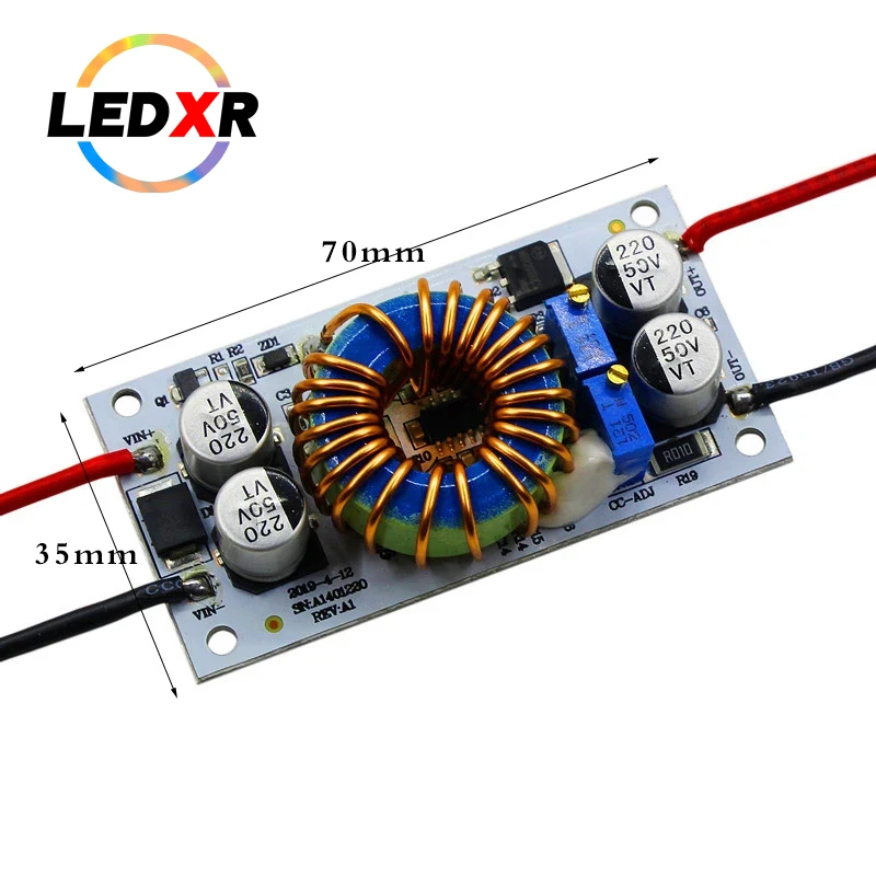 250W LED boost drive power 6A MAX boost DC power supply 8.5 V-48V to 10-50V boost constant voltage current drive power supply