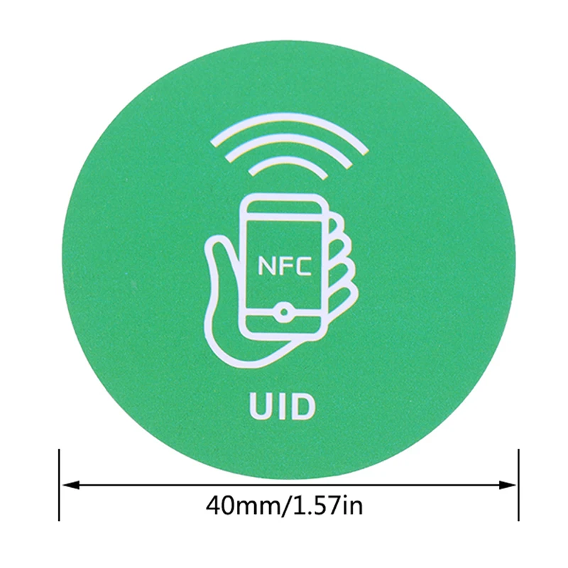 RFID 125KHz T5577 Rewritable Sticker Keytag Anti Metal Interference Label Writable Key Token Tag Card Duplicate Clone NFC Tags