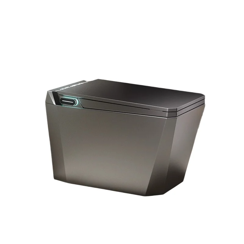 

Crystal Diamond Square Smart Toilet K3 No Water Pressure Limit Toilet Silent Flush Built-in Water Filter Core