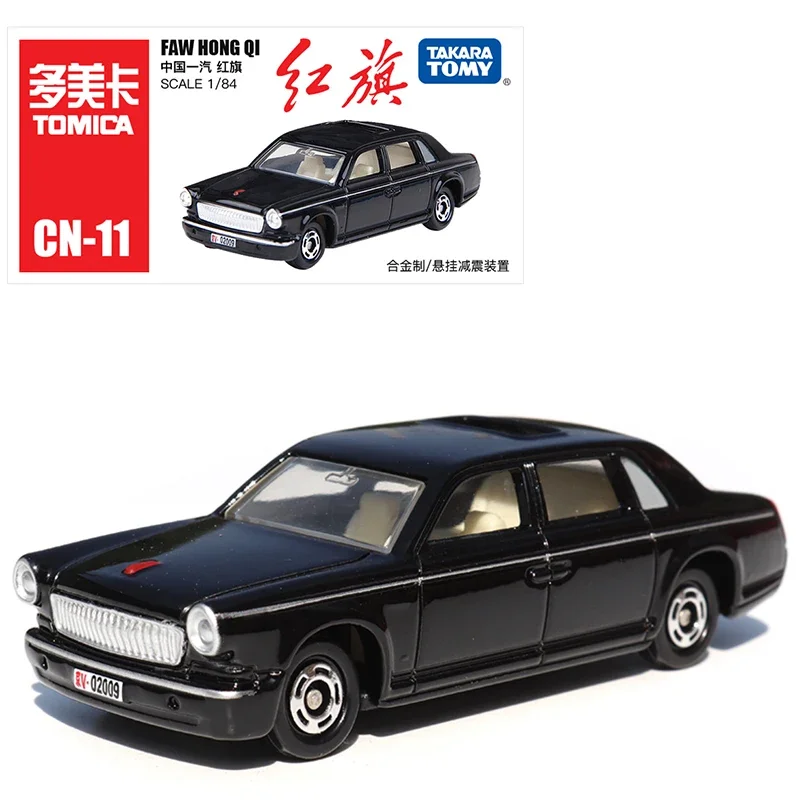 Takara Tomy Tomica Cn- Series FAW Hongqi Camry Mitsubishi LANCER Car Metal Diecast Vehicle Kids Xmas Gift Toys for Boys