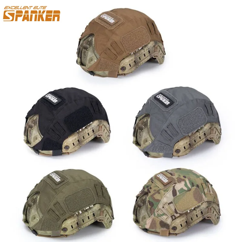 Tactical Helmet Cover Outdoor Airsoft Paintball Wargame CS Camouflage Helmet Case Hunting Equipment Cloth Cover